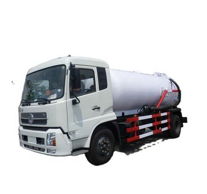 qualidade  Dongfeng 10000 liters jetting truck septic tank vacuum sewage suction trucks sewage vacuum truck DFL1160BX fábrica