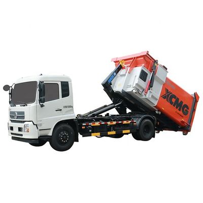 qualidade  Construction Works XCM-G Garbage Compactor 12 CBM Compressed Detachable Container Garbage Truck fábrica