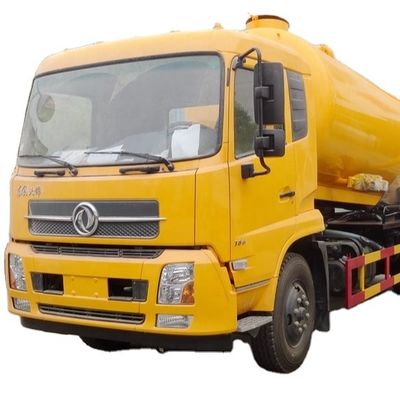 qualidade  High Quality Steel Plate (6mm) Dongfeng 4X2 12CBM Vacuum Sewage Suction Truck Factory Price Sewage Trucks For Sale fábrica