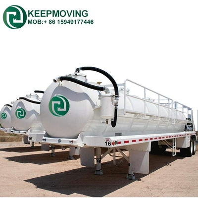 Truck Trailer Twin-axle 20000 Liter Vacuum Sewage Suction Semi Trailer